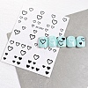 Self Adhesive Nail Art Stickers PW-WG3533A-01-1