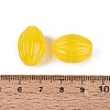 Handmade Ribbed Lampwork Beads LAMP-N042-01B-3