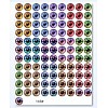 Printed Transparent Glass Cabochons GL-CBAA22A-10-2
