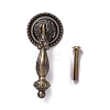 Vintage Metal Drawer Tear Drop Cabinet Door Knobs FIND-Z004-07-1