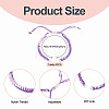 Nylon Thread Bracelets Making AJEW-TAC00103-3