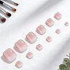 1 Bag ABS Plastic Full Cover Press On False Nails MRMJ-CP0001-55-3
