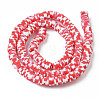 Handmade Polymer Clay Beads Strands CLAY-N008-010G-2