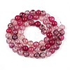 Dyed Natural Dragon Veins Agate Beads Strands G-Q462-128A-8mm-3