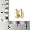 Brass Micro Pave Cubic Zirconia Beads KK-P290-61G-H-3