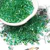 Transparent Baking Paint Glass Seed Beads SEED-A033-06A-18-1