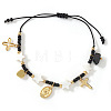 Religious 304 Stainless Steel Charm Bracelets KS0574-5