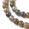 Natural Indian Agate Beads Strands X-G-G0003-C04-4