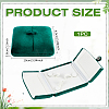 Square Velvet Bangle Storage Decorative Boxes CON-WH0100-67A-2