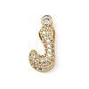 Brass Micro Pave Cubic Zirconia Pendants KK-A300-02G-J-1