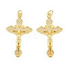Easter Brass Micro Pave Clear Cubic Zirconia Pendants CU-CBA48B8-01G-A-1