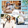 DIY Sublimation Blank Brooch Pin Making Kit DIY-WH0591-619A-5
