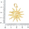 Brass & Enamel & Rhinestone Pendants LS-KK-H541-01G-02-3