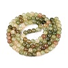 Baking Paint Crackle Glass Beads Strands GLAA-Q106-03A-16-2