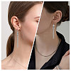 16Pcs 8 Styles Tibetan Style Zinc Alloy Tassels Big Pendants TIBEP-PH0001-91-6