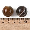 Natural Banded Agate(Dyed & Heated) Sphere Beads GG-D003-A04-02-3