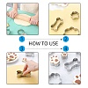 304 Stainless Steel Christmas Cookie Cutters DIY-E012-73-2