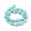 Handmade Porcelain Beads Strands LAMP-G140-02-3