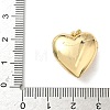 Brass Micro Pave Cubic Zirconia Locket Pendants KK-F905-05G-03-3