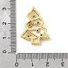 Brass Micro Pave Cubic Zirconia Pendants KK-L258-01G-B01-3