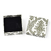 Flower Printed Cardboard Jewelry Boxes CBOX-T006-10D-3