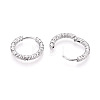 304 Stainless Steel Hoop Earrings LS-STAS-T074-26P-2