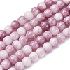 Ombre Effect Dyed Glass Beads Strands GLAA-T031-01O-11-1