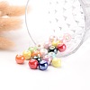 Glazed Porcelain Beads X-PORC-D001-16mm-M-2