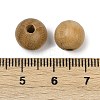 Natural Wood Beads WOOD-C019-10mm-01-3
