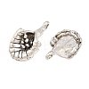 Tibetan Style Alloy Pendants AL-CBAAECB-01AS-B-2