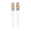 Alloy Enamel Hair Fork Findings AL-CBA8479-10KCG-1