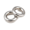 304 Stainless Steel Closed Jump Rings STAS-G393-06P-04-3