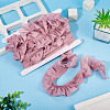 4 Yards Polyester Wrinkle Lace Ribbon OCOR-TA0004-18E-6