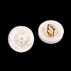1-Hole Resin Alloy Shank Buttons FIND-B065-03G-01-2