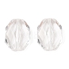 Faceted Hexagon Transparent Acrylic Beads LS-X-TACR-R126-A01-2