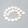 Natural Freshwater Shell Beads X-BSHE-I011-01A-02-2