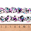 Spray Painted Synthetic Turquoise Beads Strands G-N352-27A-01-4
