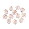 Electroplate Transparent Glass Beads EGLA-Q140-01-A05-1