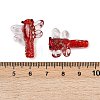 Transparent Lampwork Beads FOIL-I017-01D-3