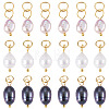 30Pcs 3 Styles Natural Freshwater Pearl Pendants PALLOY-TAC0306-2
