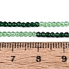 Transparent Glass Beads Strands GLAA-N074-01A-08-5