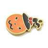 Halloween Theme Ion Plating(IP) 304 Stainless Steel Enamel Charms STAS-M011-03E-2