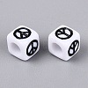 Opaque Acrylic Beads AC-N167-01A-2