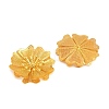 Brass Filigree Cabochons KK-CBACEE9-02A-G-2