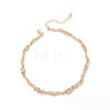 Alloy Irregular Link Chain Necklaces WGF24C0-05-1