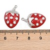 304 Stainless Steel Enamel Pendants STAS-Z166-23A-P-3