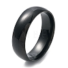 Ion Plating(IP) 304 Stainless Steel Flat Plain Band Rings STAS-I160-A-16mm-B-1
