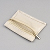 Velvet Jewelry Packaging Zipper Bags ABAG-WH0063-127-2