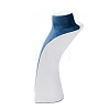 Bust Shaped PU Leather Jewelry Display Stands for Necklaces AJEW-A068-03A-4