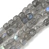 Natural Labradorite Beads Strands G-B168-B07-4x4mm-2